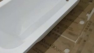 Распаковка - Ванна акриловая Ventospa Mitra