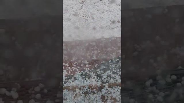 Hagel in Taufkirchen 2 ( bei München)