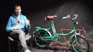 Классический складной велосипед ЖВЗ Десна-2
