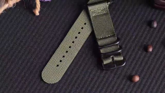 Нейлоновый ремешок для часов Military Army Green Nylon Sport Apple Watch Series 5 4 3 2 1 смотреть онлайн