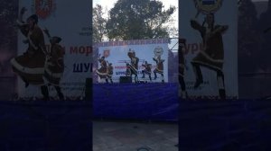 2019 Фестиваль культур финно-угорских народов России.  Хантымансийский танец в Ялте.