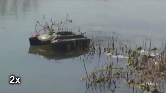 Тестирование прикормочных корабликов