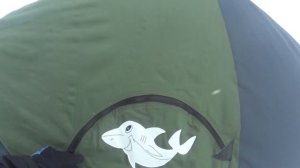 Палатка на санях для зимней рыбалки своими руками. Часть 2.