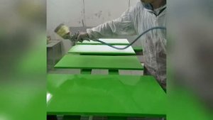 Покраска МДФ Матовый Лак