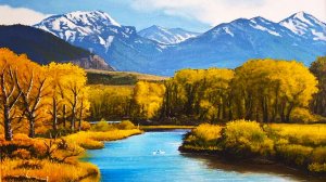 Яркая осень художника Роберта Мура