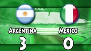 Argentina Vs Mexico 3-1 Highlights Mundial Sudáfrica 27/6/2010 Octavos de Final