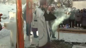 Освящение воды на Крещение
