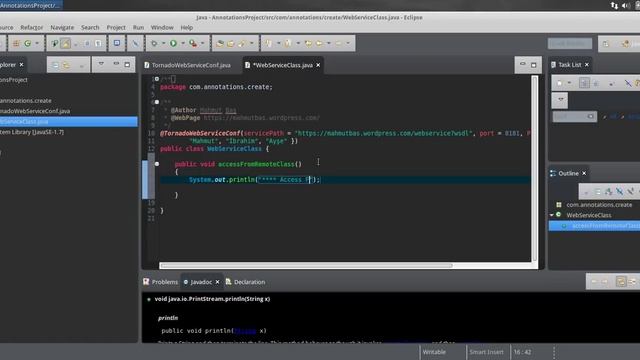 Java Annotation Nedir, Annotation Oluşturma
