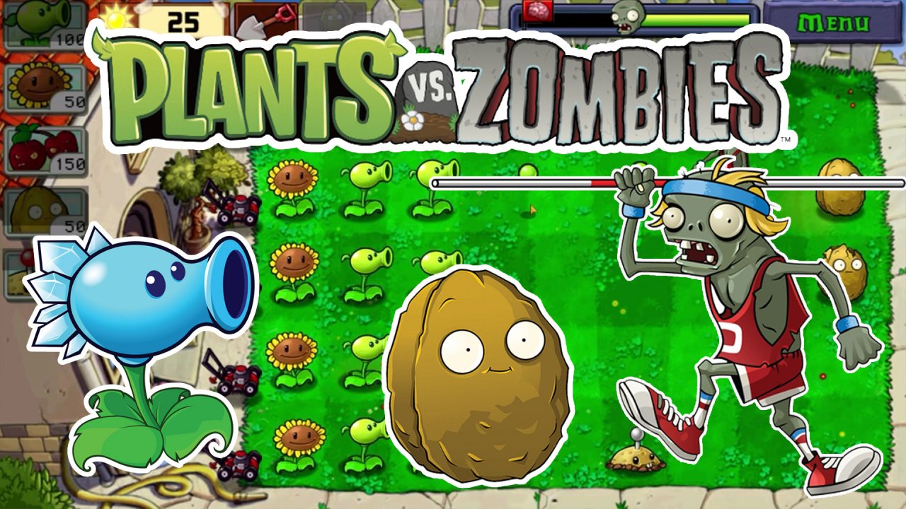 Растения против Зомби! Прохождение игры| Plants vs Zombies #1