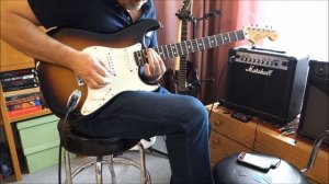 Fender stratocaster Mex, Marshall MG15 cfx