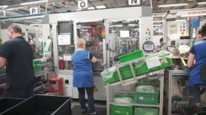 Завод ZF, Чехия. Изготовление ремней безопасности.