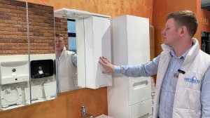 Сантехника.ру зеркальный шкаф Orange TOPLINE-Rio 55 см ZR55-01R