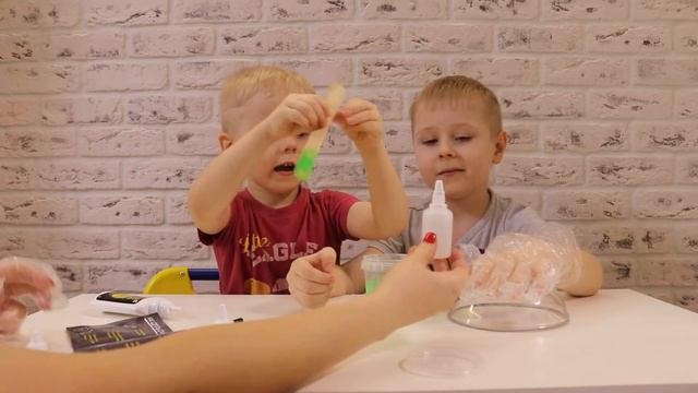 Слайм тянучка своими руками