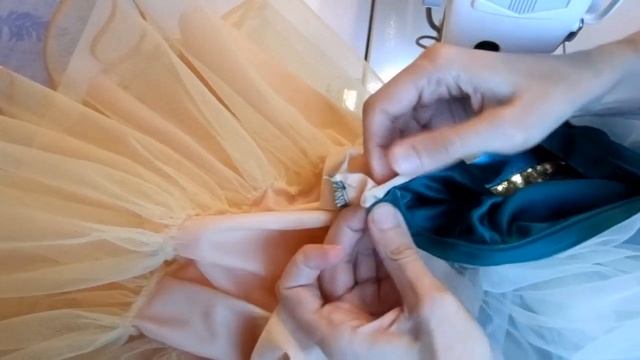 МК Потайная Молния как втачать молнию в платье на подкладке /  How to sew a hidden zipper in a dres