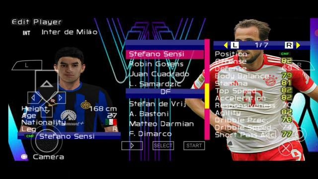 EFOOTBALL PES 2024 PPSSPP BRASILEIRÃO E EUROPEU ATUALIZADOS NOVAS FACES REALISTAS PARA ANDROID PSP