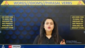 All Competitive Exam | WOW VOCAB | 100 Words in One Video | English by Rupam Chikara #3