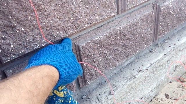 Мурування забора з рваного блока смотреть онлайн