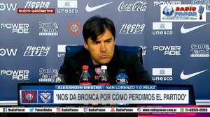 Alexander Medina en conferencia de prensa: “Nos da bronca por cómo perdimos el partido”