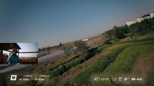 DJI AVATA первый полет в мануальном режиме. M mode / Acro. Китай. #djiavata