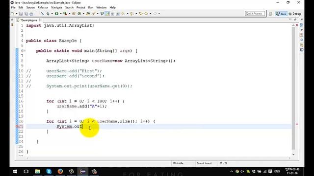 Java ArrayList