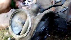 чистка двигателя мотоцикла Урал