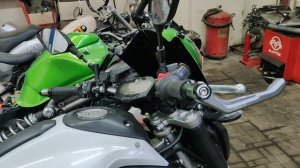 Yamaha MT- 07 на СТО перед сезоном