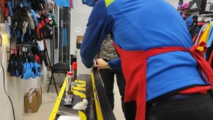 Циклевка беговых лыж. Цикля Kuzmin