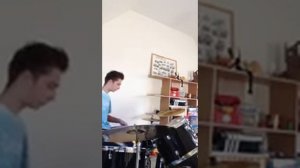 Sirens call- cats on trees (drum cover)