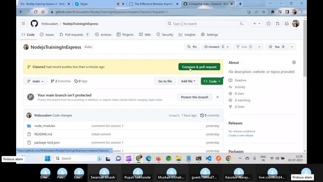 Class 5 #nodejs #training for #freshers and #experience | How to Connect Mongodb and nodejs смотреть онлайн