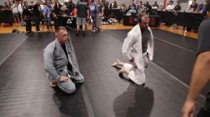 Clay Hayes first jiu jitsu match - submission only tournament