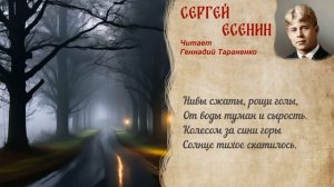 #НПРМЕР.  Нивы сжаты. Стихотворение  Сергея Есенина. Читает Геннадий Тараненко