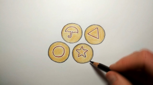 Как нарисовать Сахарные Соты | Игра в кальмара