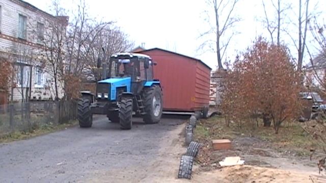 перевозка гаража