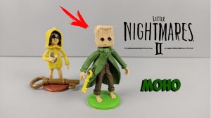 МОНО ИЗ ИГРЫ МАЛЕНЬКИЕ КОШМАРЫ 2 ( LITTLE NIGHTMARES 2 ) ИЗ ПЛАСТИЛИНА   ЛЕПИМ ВМЕСТЕ