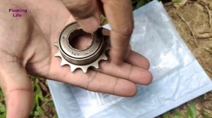 Bicycle freewheel 14 teeth 34mm unboxing