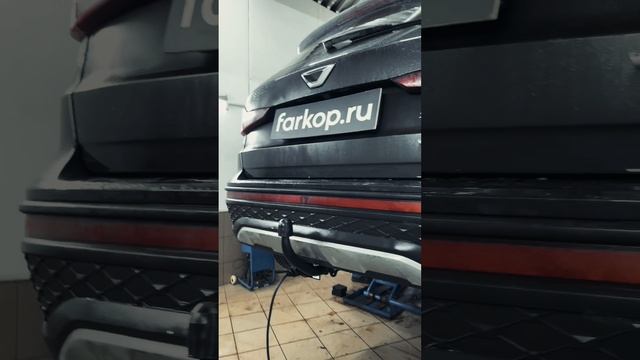 Jetta VS5. Установка фаркопа. Инструкция. Отличия от Taos и Karoq. #shorts