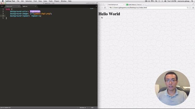 CSS Dasar - 6 - Background смотреть онлайн