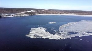 Весна. Карельский перешеек. Квадрокоптер.