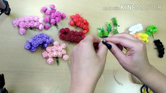 Мастер-класс по изготовлению сувенира "Корзинка с цветами"