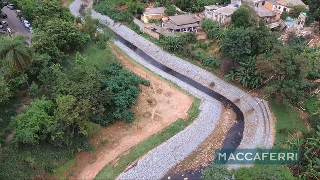 Облицовка канала матрацами Рено в Бом Суцессо смотреть онлайн