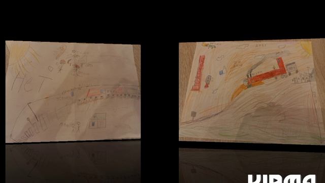 пять рисунков крутой ролик смотреть до конца