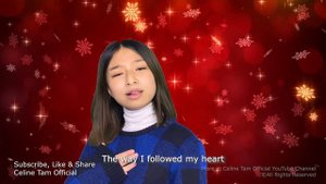 Celine Tam 2020 Christmas Cover Song - Justin Bieber - Mistletoe (Lyrics)