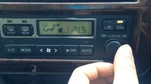 Сломаный блок климат контроля CALDINA GT-T