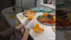 Как собрать  корзину с сухофруктами. #handmade #своимируками #мастеркласс #diy #decor #оформление