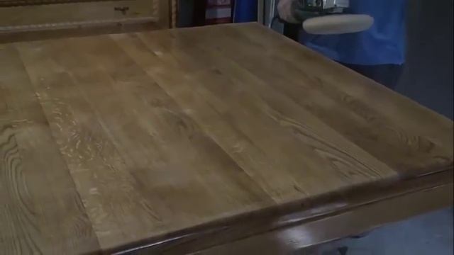 Как отполировать дубовый стол , полируем стол из дерева