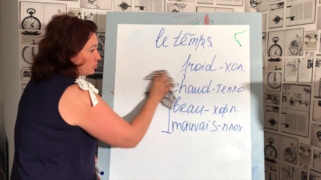 ФРАЗЫ О ПОГОДЕ на французском (le Temps) | французский по полочкам