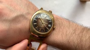 Видеообзор на красивые экспортные часы Sekonda с календарём 1-го Московского часового завода