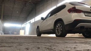 БМВ Х1 звук выхлопа