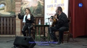 Laura Rios y Fernando Rodriguez cante flamenco por Caña XXXVIII Concurso cante flamenco Carmona 202