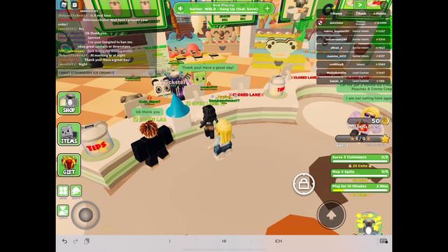 Roblox Karen (Noob) Coffee game prank 😅 смотреть онлайн